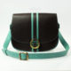 Besace fauve&turquoise