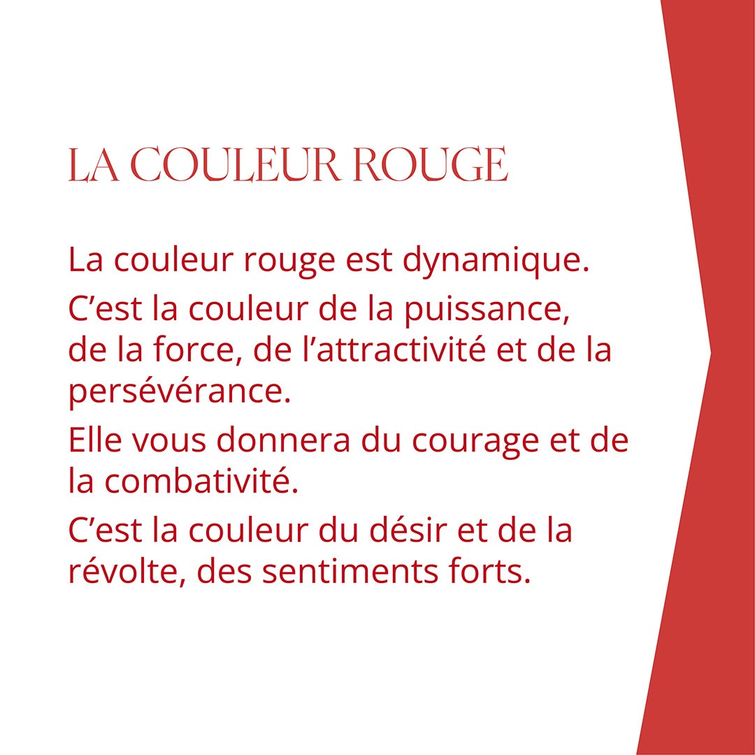 symbolique de la couleur rouge symbolique de la couleur rouge