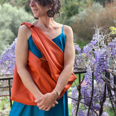 Sac Sakura Orange Flamboyant